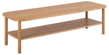 Load image into Gallery viewer, Banbury Long Oak Coffee Table 150 x 50 cm With Shelf