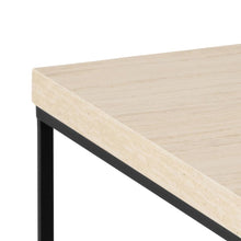 Load image into Gallery viewer, Barossa Marmo Large Coffee Table 110cm x 55cm Cream Travertine Stone Effect