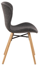 Load image into Gallery viewer, Beautiful Batilda Monza Grey Anthracite Fabric Dining Chair, Set Of 2