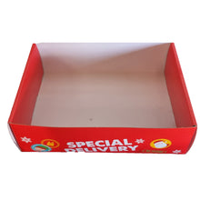 Load image into Gallery viewer, Christmas Eve Card Box With Special Delivery Message Fun Vibrant Xmas Gift Boxes