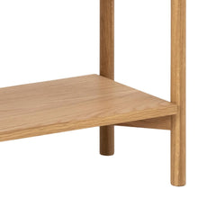 Load image into Gallery viewer, Braidwood Bookcase Shelving Unit In Oiled Oak With 4 Shelves 86x30x160 cm