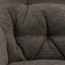 Load image into Gallery viewer, Brooke Armrest Fabric Dining Chair In Beautiful Taupe Tufting, Set Of 2 Chairs