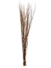 Load image into Gallery viewer, Contorted Twisted Willow Twigs Bunch For Floor Standing Vases And Displays 120cm Tall in Black, Cream , Brown, Silver Or Gold