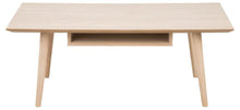 Load image into Gallery viewer, Century Coffee Table In Oak White 115cm