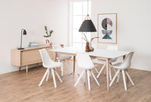 Load image into Gallery viewer, Century Buffet Sideboard Large Oak Cabinet With Sliding Doors And 4 Drawers 180x45x71cm