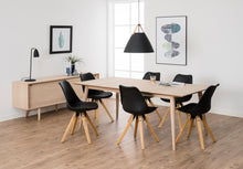 Load image into Gallery viewer, Century Buffet Sideboard Large Oak Cabinet With Sliding Doors And 4 Drawers 180x45x71cm