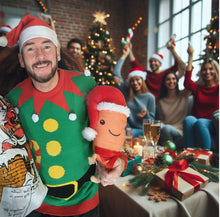 Load image into Gallery viewer, 3 Pack Of Novelty Christmas Santa Claus Hats, Ideal For Decoration Or Dress Up 39x29cm