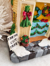 Load image into Gallery viewer, Light Up Restaurant Christmas Village Scene Traditional Winter Large LED Miniature 19cm
