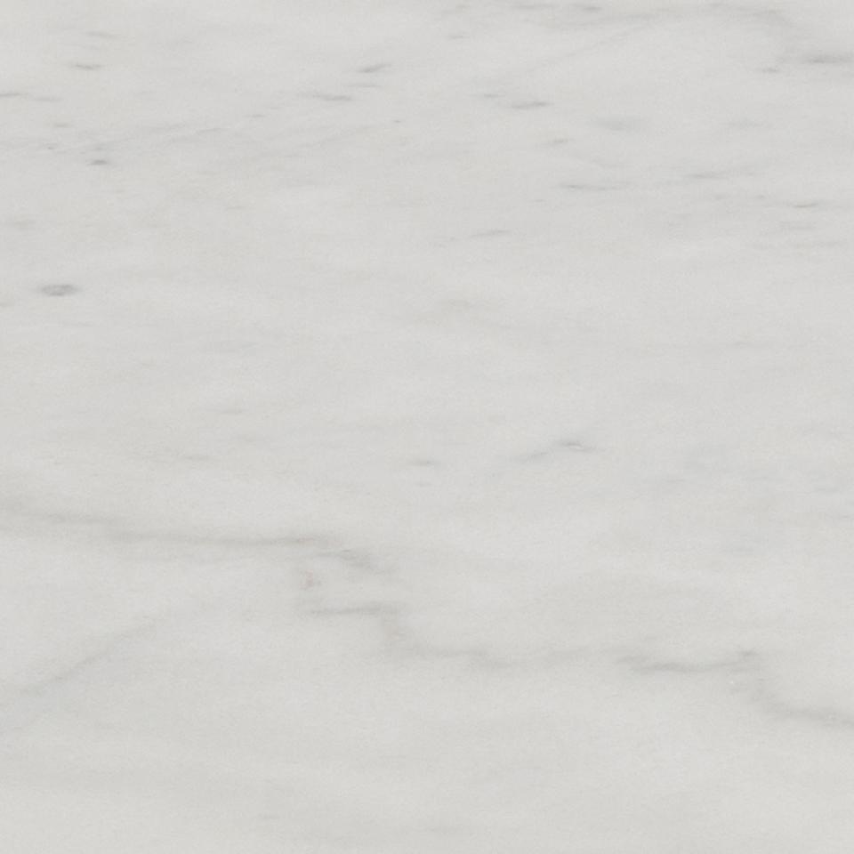 Corby Luxury White Marble Round Dining Table With Black Base 105cm