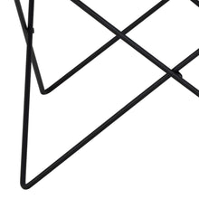 Load image into Gallery viewer, Cuxton Coffee Table Black Smoked Glass Metal Frame 80cm