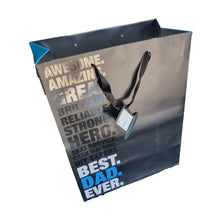 Load image into Gallery viewer, Best Dad Ever Luxury Range of Gift Bags - 3 Sizes - Fathers Day or Birthday Gift Wrap