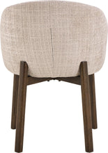 Load image into Gallery viewer, Darlene Juto Beige Fabric Upholstered Oak Dining Chairs With Pocket Springs, Set Of 2