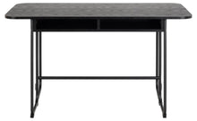 Load image into Gallery viewer, Darlington Black Extending Space Saving Rectangle Dining Table, 2 To 4 Seats, 140cm