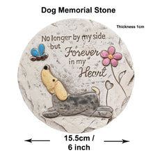 Load image into Gallery viewer, Dog Memorial Stone Garden Grave Sadly Missed Pet Gift