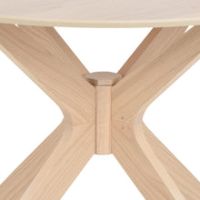 Load image into Gallery viewer, Duncan Desiderio Dining Table With 120cm Round Top And Angled Legs, 4-6 Seats