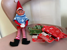 Load image into Gallery viewer, Christmas Jumpers for your Elf, Elves Behaving Badly Chrismassy Sweater Top