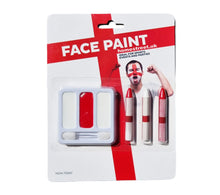 Load image into Gallery viewer, England Face Paints St George Flag Fun Novelty Make Up Supporter Costume Make Up