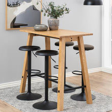 Load image into Gallery viewer, Finch Designer Metal Bar Stools, Set Of 2 Trendy Barstools With Footrest And Lift Function