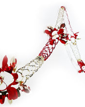Load image into Gallery viewer, Red Gold Foil Christmas Decorations Hanging Garland Xmas Decs Choose From 7 Designs