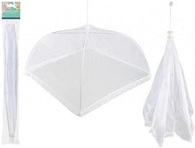 Load image into Gallery viewer, Large White Food Cover Outdoor BBQ Picnic Cake Mesh Mosquito Fly Net Protector Lace