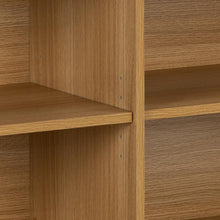 Load image into Gallery viewer, Langley Lamella Buffet Sideboard In Oak With 2 Sliding Doors And Shelves 160x40x80 cm