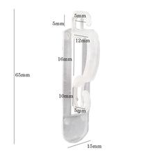 Load image into Gallery viewer, Christmas Light Hook Clips For Gutter Curtains Wires Or Poles 26 Pack Strong Indoor Outdoor