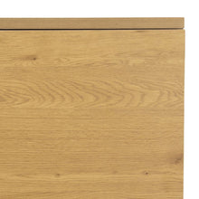 Load image into Gallery viewer, Close-up of a light oak wood grain surface with a thin horizontal seam near the top edge.