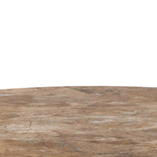 Load image into Gallery viewer, Malta Brown Ceramic Bar Table With Steel Base Large Spacious 80cm Diameter