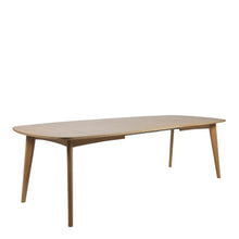 Load image into Gallery viewer, a marte oak dining table on a white background