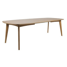 Load image into Gallery viewer, Wooden dining table on a white background