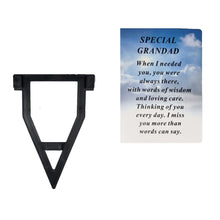 Load image into Gallery viewer, Grandad Laminated Memorial Funeral Grave Card With Special Message
