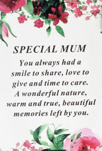 Load image into Gallery viewer, Mum Laminated Memorial Funeral Grave Card With Special Message