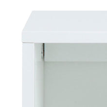 Load image into Gallery viewer, Mitra White Shelving Unit With 3 Shelves And Drawers 58x18x39 cm