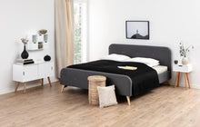 Load image into Gallery viewer, Mitra White Shelving Unit With 3 Shelves And Drawers 58x18x39 cm