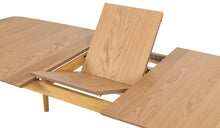 Load image into Gallery viewer, Montreux Extendable Large Rectangle Oak Dining Table 180/219cm Extending Top