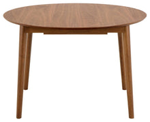 Load image into Gallery viewer, Montreux Round Extendable Walnut Dining Table 115/154cm Extending Top