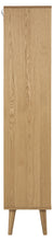 Load image into Gallery viewer, Nagano Solid Oak Display Cabinet With 4 Doors And Shelves 80x37x178cm