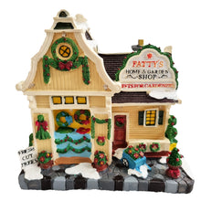 Load image into Gallery viewer, Light Up Restaurant Christmas Village Scene Traditional Winter Large LED Miniature 19cm