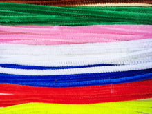 Load image into Gallery viewer, Pipe Cleaners 65 Fluffy Chenille Sticks in Assorted Colours