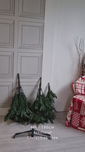 Load and play video in Gallery viewer, Artificial Christmas Tree 6ft 180cm Realistic PE PVC Large Xmas Decoration Green Pine