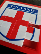 Load image into Gallery viewer, England Sliding Puzzle St George Flag Fun Novelty Pocket Travel Game