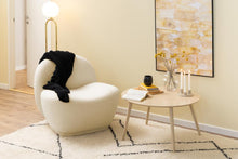 Load image into Gallery viewer, Roslin Round Bamboo Lacquered Coffee Table Spacious 80cm