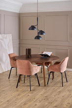 Load image into Gallery viewer, Roxby Round Large Walnut Dining Table Large 140cm Spacious Top