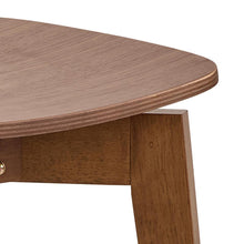 Load image into Gallery viewer, 2 x Roxby Curved Wood Dining Chair, Walnut Wood Designer Chairs Set Of 2