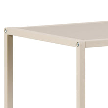 Load image into Gallery viewer, Seaford Stylish Panel Bookcase Shelf Unit In Grey With Wood Shelves And Metal Frame 114x35x78 cm