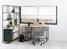 Load image into Gallery viewer, Seaford Large Bookcase Shelving Unit With 5 Shelves In Oak 135x35x185 cm