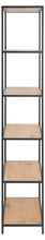 Load image into Gallery viewer, Seaford Tall Bookcase Shelving Storage Unit In Oak 77x35x185 cm