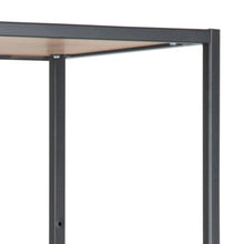 Load image into Gallery viewer, Seaford Tall Bookcase Shelving Storage Unit In Oak 77x35x185 cm