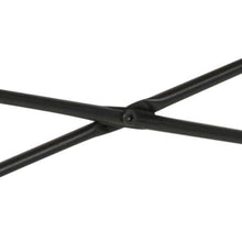 Load image into Gallery viewer, Seaford Cross Rectangular Office Desk Wild Oak Top And Solid Metal Base 100x45cm