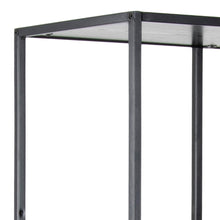 Load image into Gallery viewer, Seaford Tall Bookcase Shelving Unit With 5 Shelves In Black 77x35x185 cm